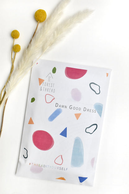 Damn Good Dress Paper Sewing Pattern - Izzie - Simplifi Fabric