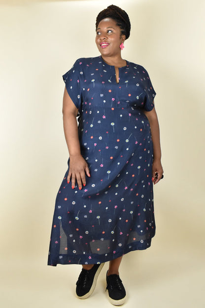 Damn Good Dress Paper Sewing Pattern - Izzie - Simplifi Fabric