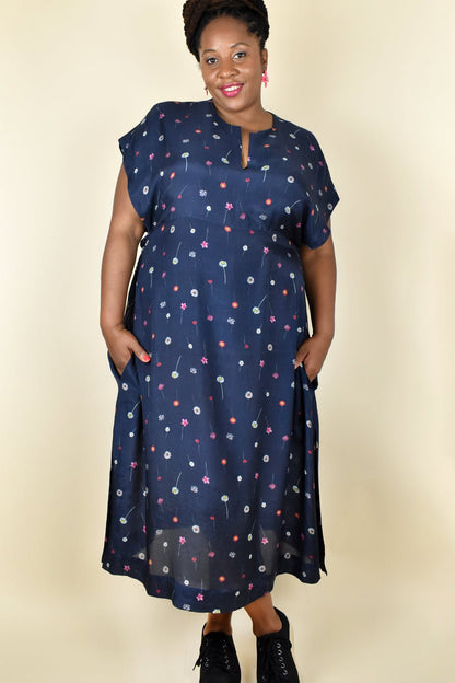 Damn Good Dress Paper Sewing Pattern - Izzie - Simplifi Fabric
