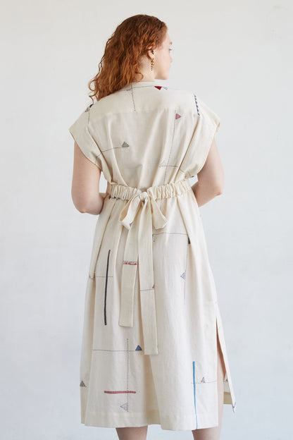 Damn Good Dress Paper Sewing Pattern - Izzie - Simplifi Fabric