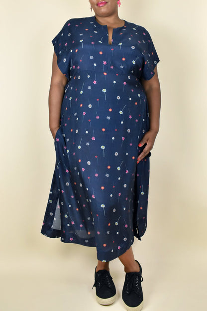 Damn Good Dress Paper Sewing Pattern - Izzie - Simplifi Fabric