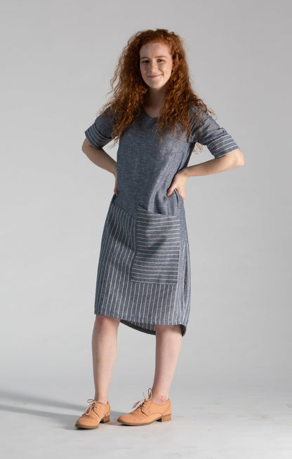 Eclipse Dress - Paper Sewing Pattern - Sew Different - Simplifi Fabric