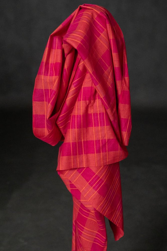 Elodie Check Handwoven Indian Cotton - Merchant & Mills - Simplifi Fabric