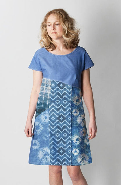 Essential Denim Dress - Paper Sewing Pattern