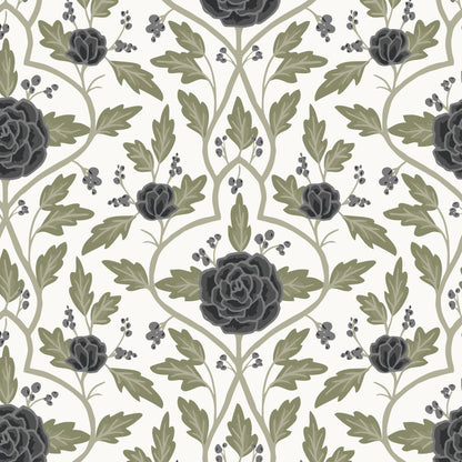 Evening Arbor - Ivory - Twilight Reverie - Lisee Ree Designs - Cloud 9 Fabrics - Poplin - Simplifi Fabric