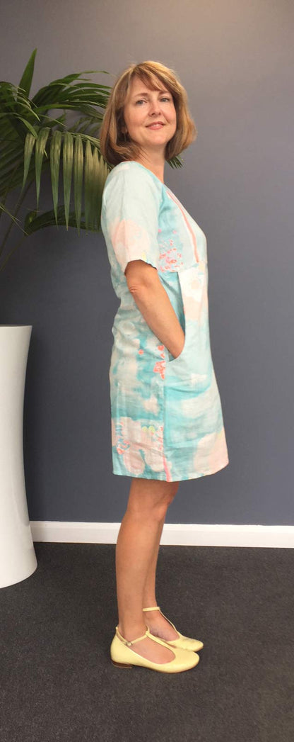 Everyday Chic Dress - Paper Sewing Pattern - Sew Different - Simplifi Fabric