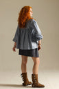 Felis Blouse - Paper Sewing Pattern - Sew Different - Simplifi Fabric