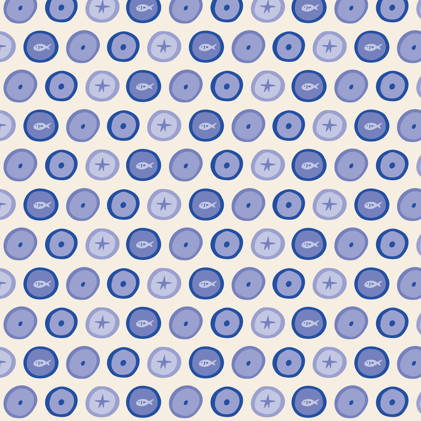 Festival Shields - Ivory - The Iliad - Aidi Riera - Cloud 9 Fabrics - Poplin - Simplifi Fabric