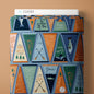 Field Pennants - Blue - Backwoods and Boots - Softly Studio - Cloud 9 Fabrics - Poplin - Simplifi Fabric