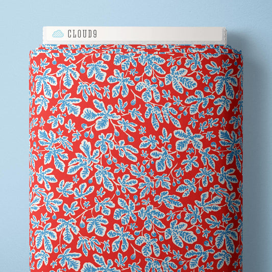 Fig Trees - Nice Nice - Emily Taylor - Cloud 9 Fabrics - Poplin - Simplifi Fabric