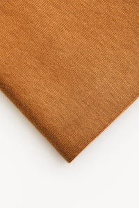 Fine 2x1 Rib Jersey TENCEL™ Lyocell Organic Cotton - OEKO-TEX® -  MeetMILK - Mustard