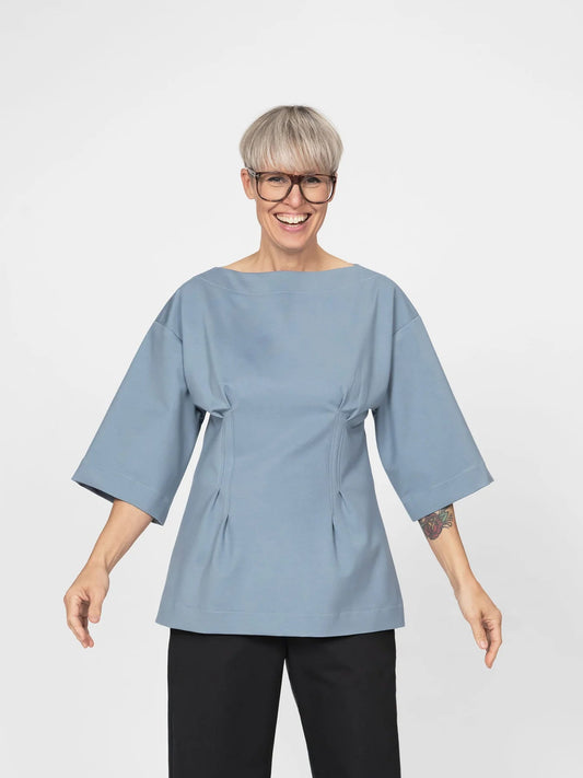 Fitted Waist T-Shirt Pattern - The Assembly Line - Simplifi Fabric