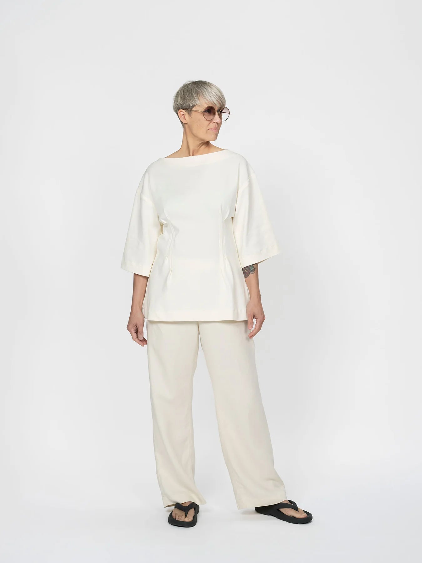 Fitted Waist T-Shirt Pattern - The Assembly Line - Simplifi Fabric