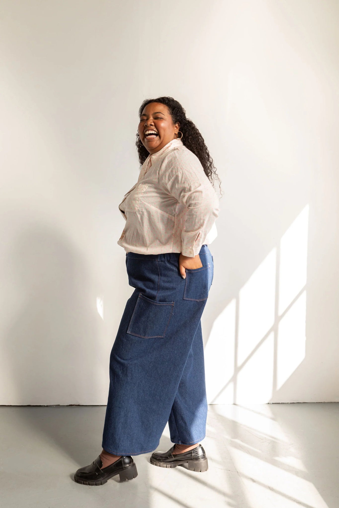 Flaneur Pants Pattern - Friday Pattern Company - Simplifi Fabric