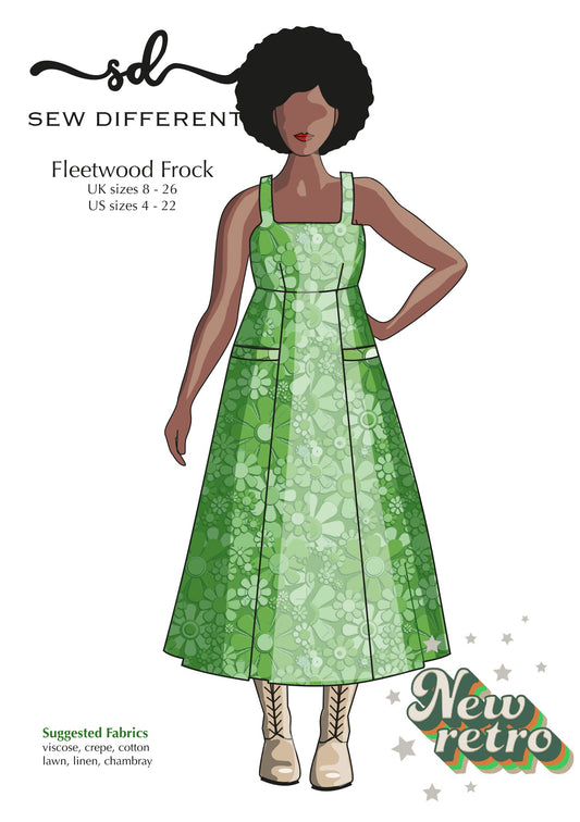 Fleetwood Frock - Paper Sewing Pattern - Sew Different - Simplifi Fabric