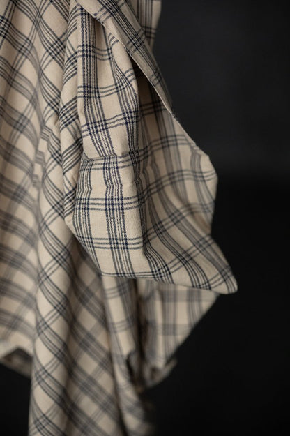 Freddie Check Handwoven Indian Cotton - Merchant & Mills - Simplifi Fabric