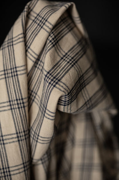 Freddie Check Handwoven Indian Cotton - Merchant & Mills - Simplifi Fabric