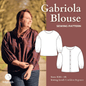 Gabriola Blouse Sewing PDF Pattern - Brightside Fabric Co. - Simplifi Fabric