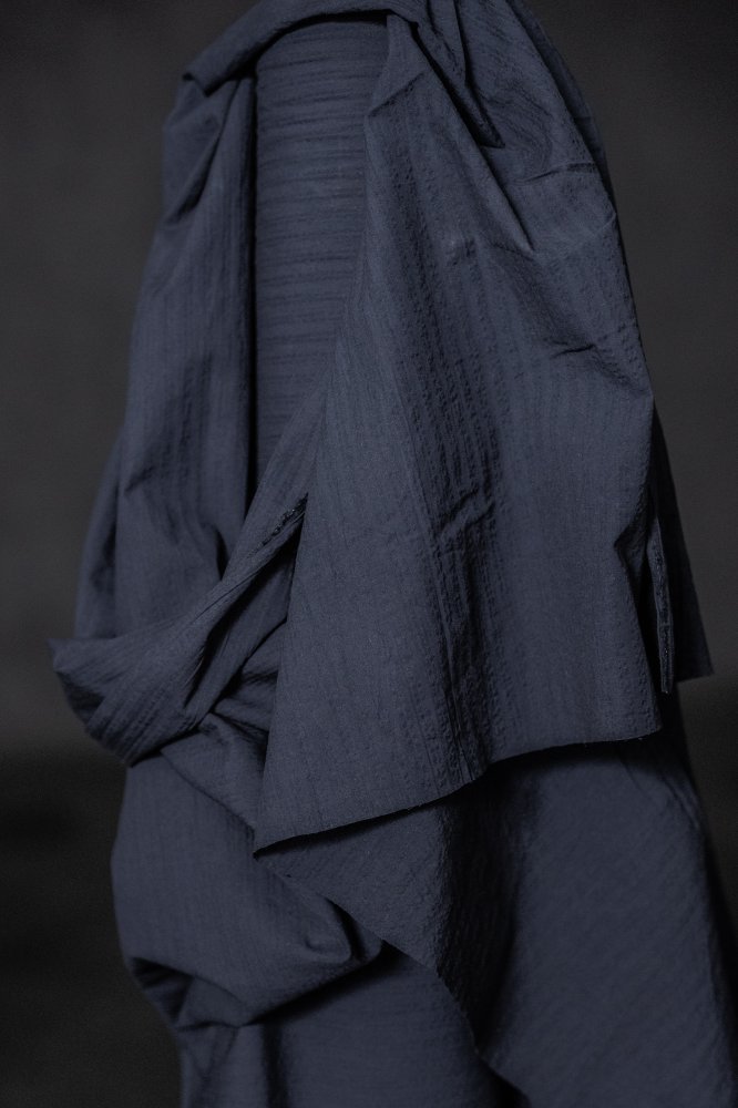 Galaxy Seersucker Stripe Indian Organic Cotton - Merchant & Mills - Simplifi Fabric