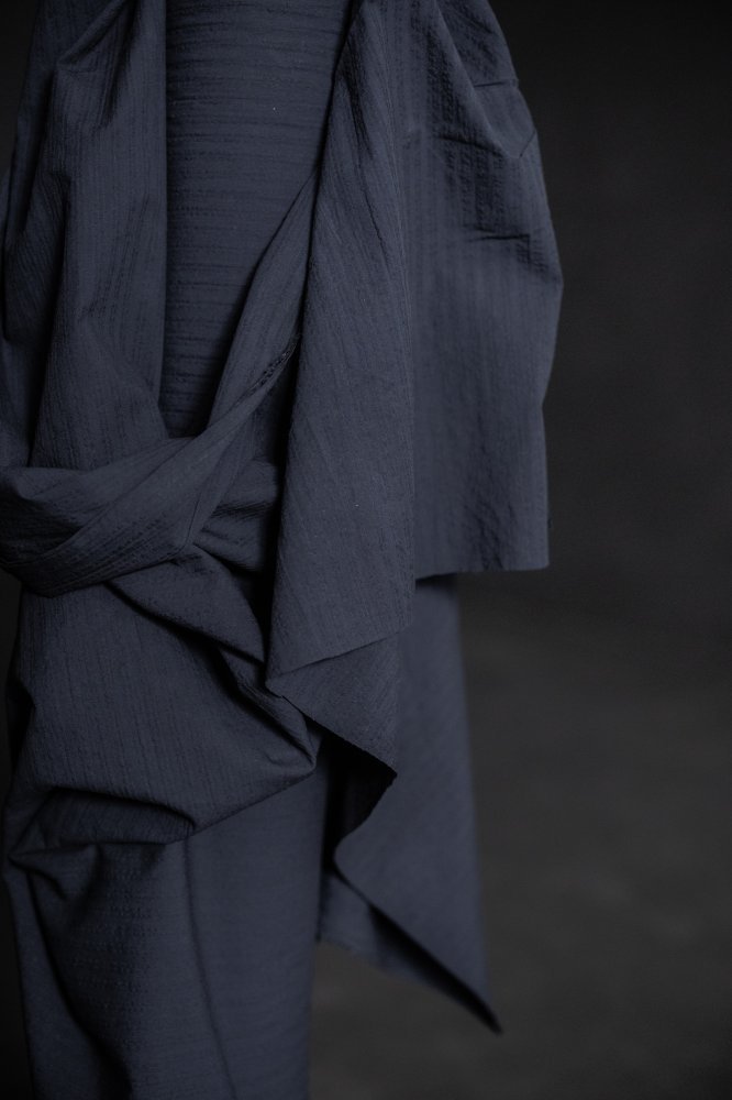 Galaxy Seersucker Stripe Indian Organic Cotton - Merchant & Mills - Simplifi Fabric