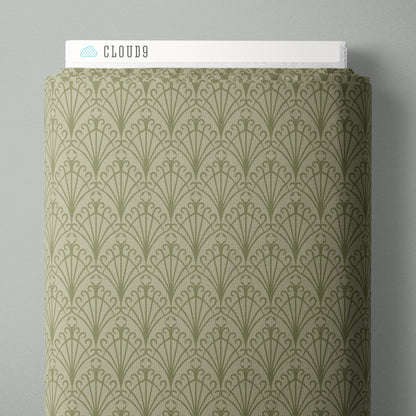 Garden Gate - Moss - Twilight Reverie - Lisee Ree Designs - Cloud 9 Fabrics - Poplin - Simplifi Fabric