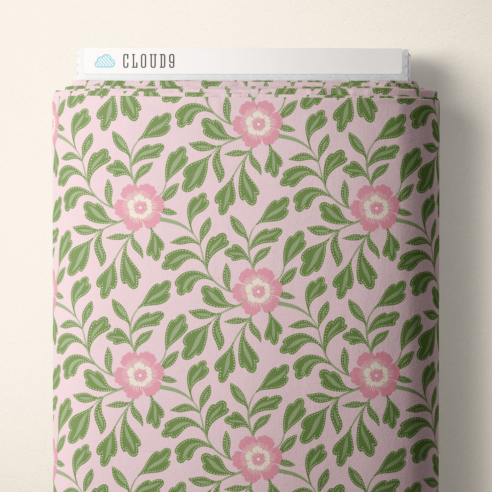Garden Whispers - Pink - Summer Garden - House Of Haricot - Cloud 9 Fabrics - Poplin - Simplifi Fabric