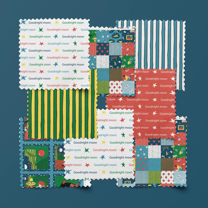 GNM Panel - Goodnight Moon - Margaret Wise Brown - Cloud 9 Fabrics - Poplin (per panel) - Simplifi Fabric