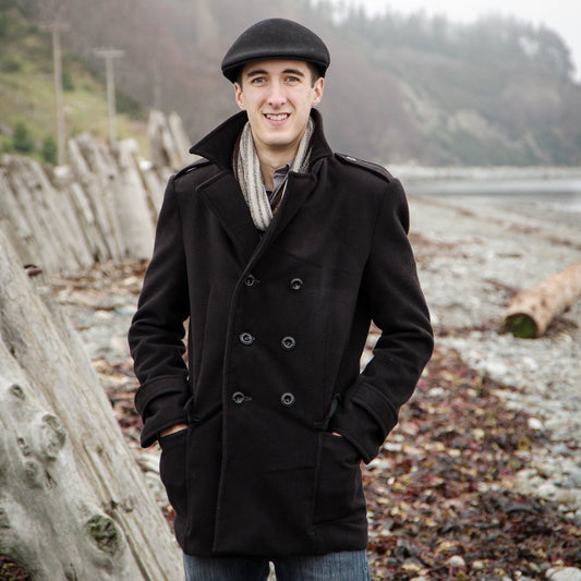 Goldstream Peacoat Mens PDF Sewing Pattern - Thread Theory - Simplifi Fabric