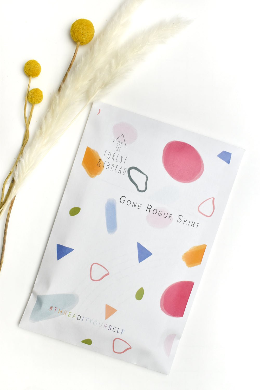 Gone Rogue Skirt Paper Sewing Pattern - Izzie - Simplifi Fabric