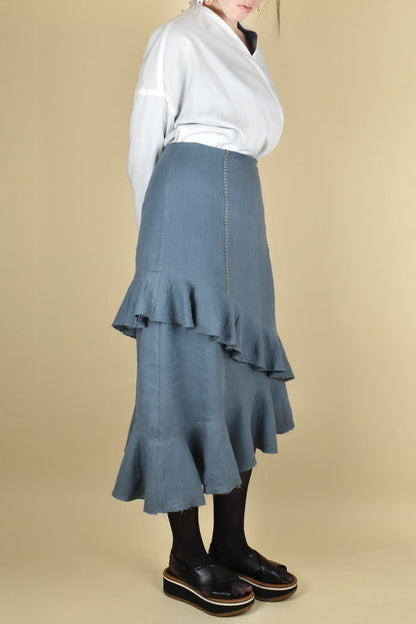 Gone Rogue Skirt Paper Sewing Pattern - Izzie - Simplifi Fabric