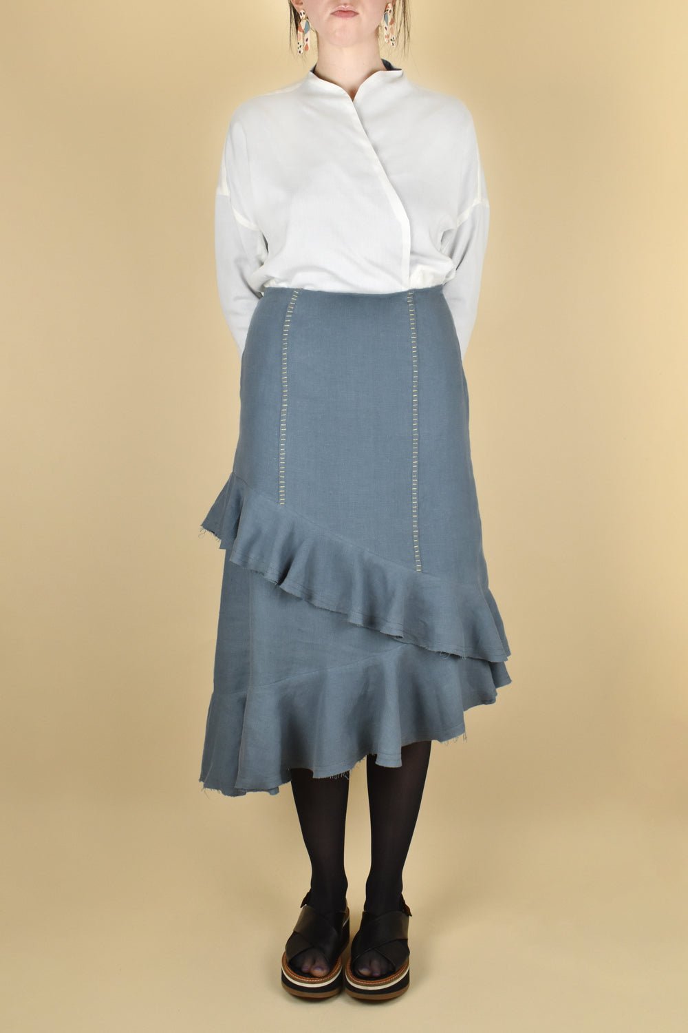 Gone Rogue Skirt Paper Sewing Pattern - Izzie - Simplifi Fabric