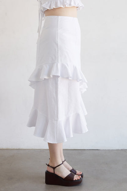Gone Rogue Skirt Paper Sewing Pattern - Izzie - Simplifi Fabric