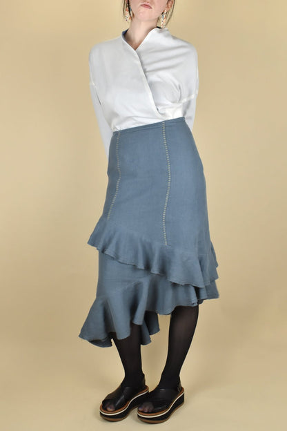 Gone Rogue Skirt Paper Sewing Pattern - Izzie - Simplifi Fabric