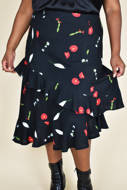 Gone Rogue Skirt Paper Sewing Pattern - Izzie - Simplifi Fabric