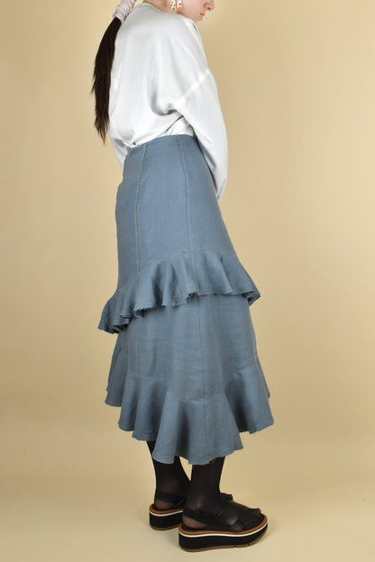 Gone Rogue Skirt Paper Sewing Pattern - Izzie - Simplifi Fabric