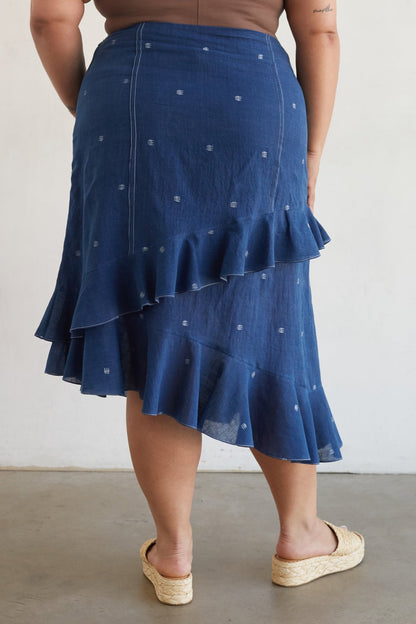 Gone Rogue Skirt Paper Sewing Pattern - Izzie - Simplifi Fabric