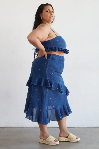 Gone Rogue Skirt Paper Sewing Pattern - Izzie - Simplifi Fabric