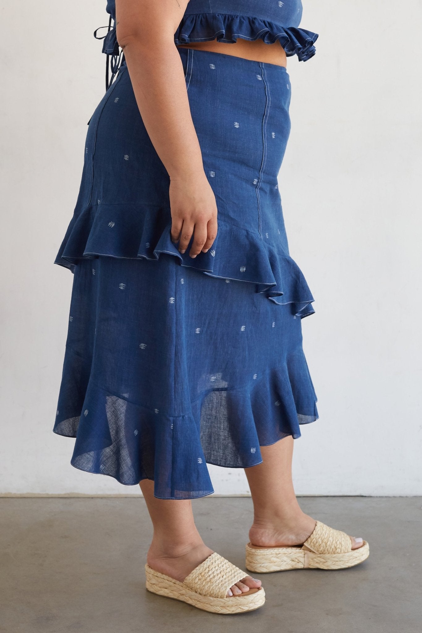 Gone Rogue Skirt Paper Sewing Pattern - Izzie - Simplifi Fabric