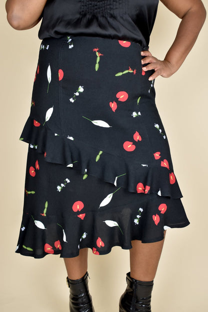Gone Rogue Skirt Paper Sewing Pattern - Izzie - Simplifi Fabric