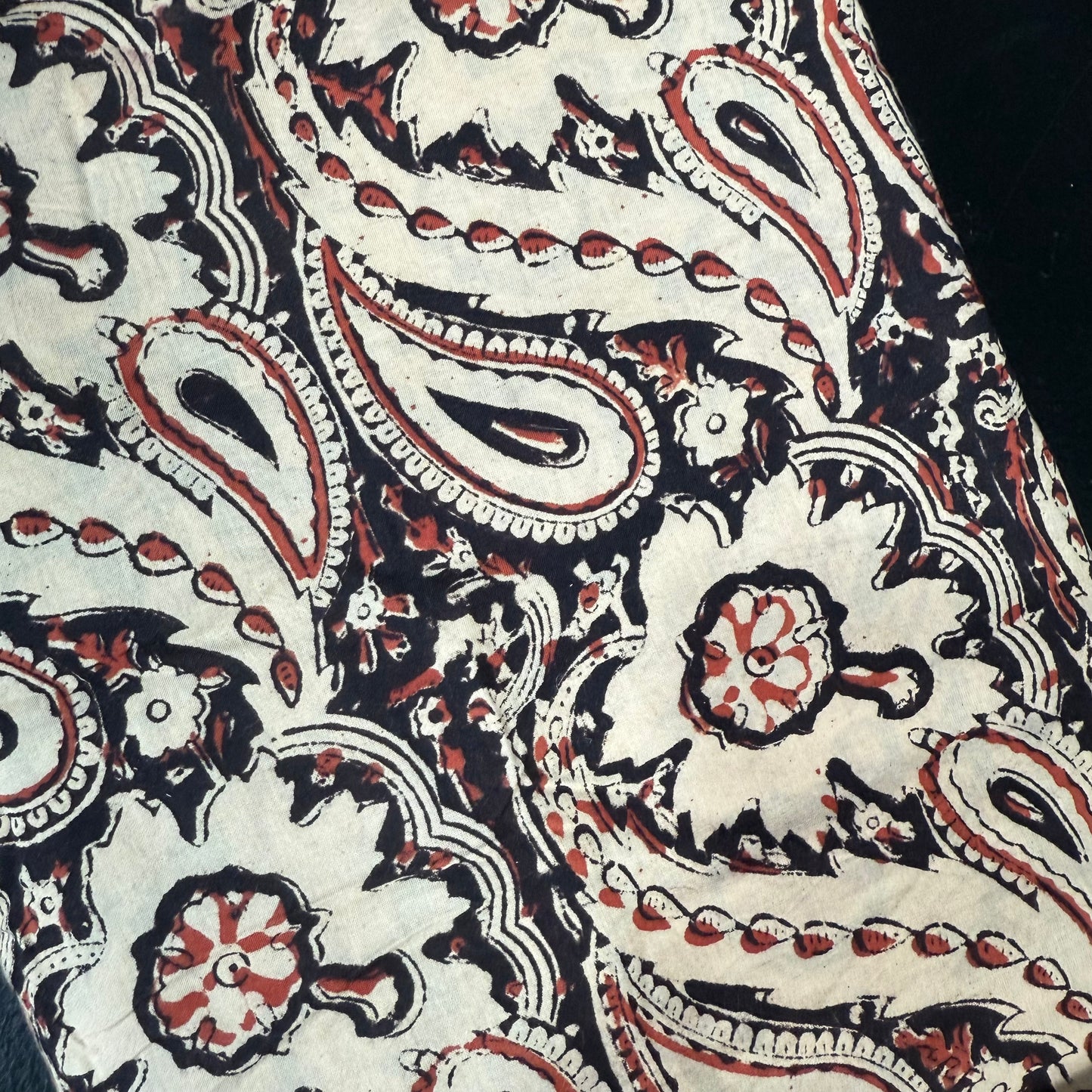 Ancient Whispers - Bagru Indian Cotton Block Print