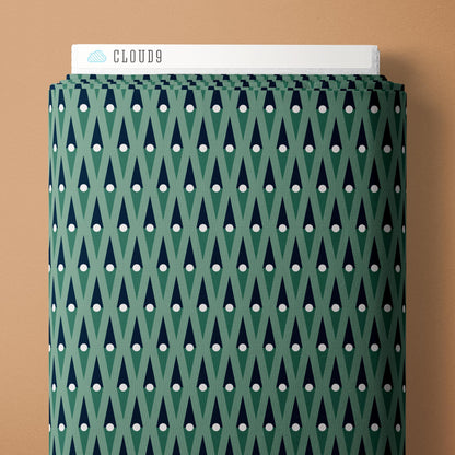 Head North - Green - Backwoods and Boots - Softly Studio - Cloud 9 Fabrics - Poplin - Simplifi Fabric