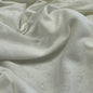Heart Pointelle Knit Fabric - Organic Cotton - Natural White - Simplifi Fabric
