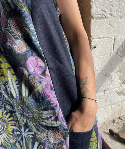 Hepworth Pinafore - Paper Sewing Pattern - Sew Different - Simplifi Fabric