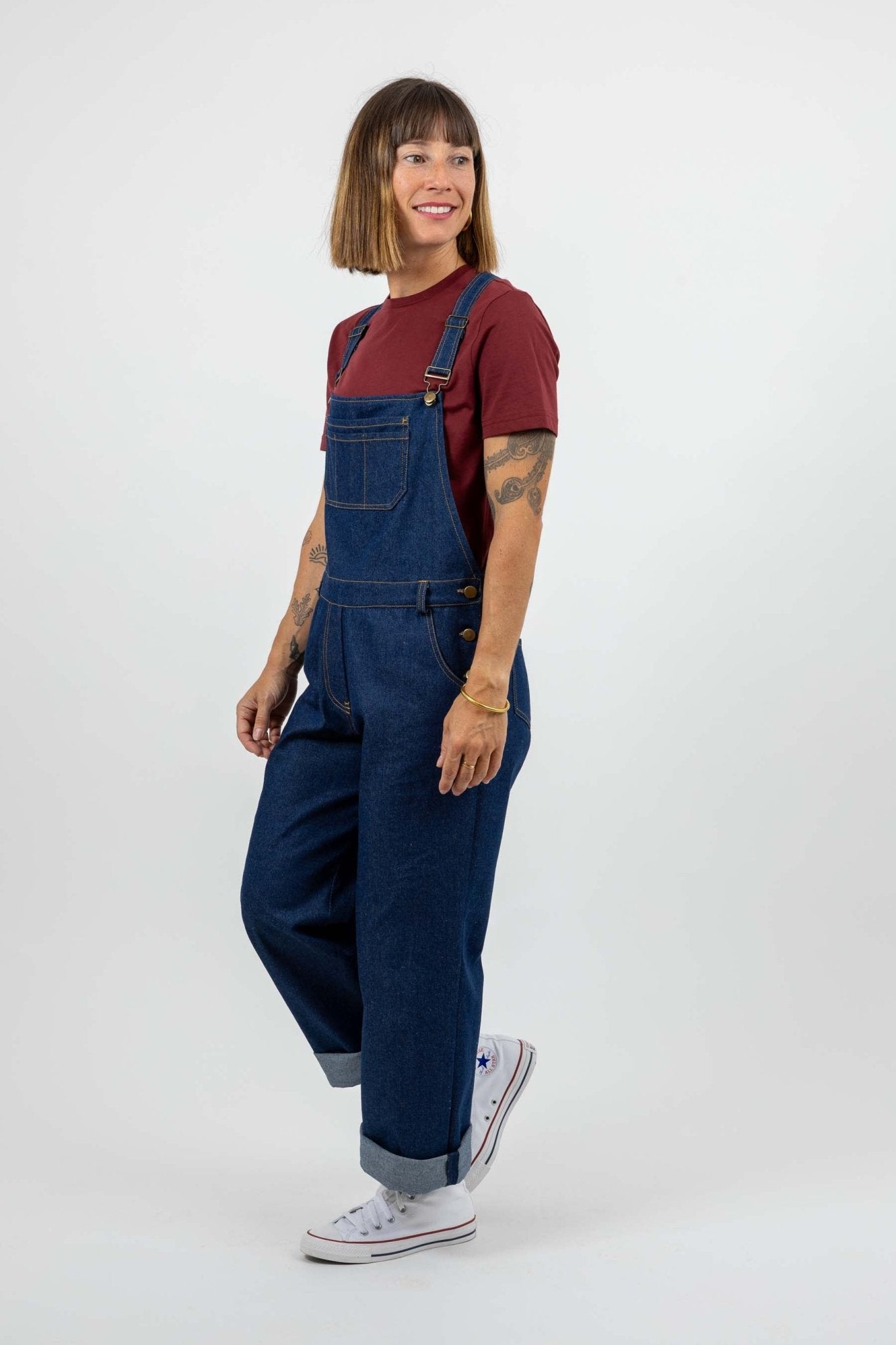 I am DIAMOND - Overalls Pattern - I AM PATTERNS - Simplifi Fabric
