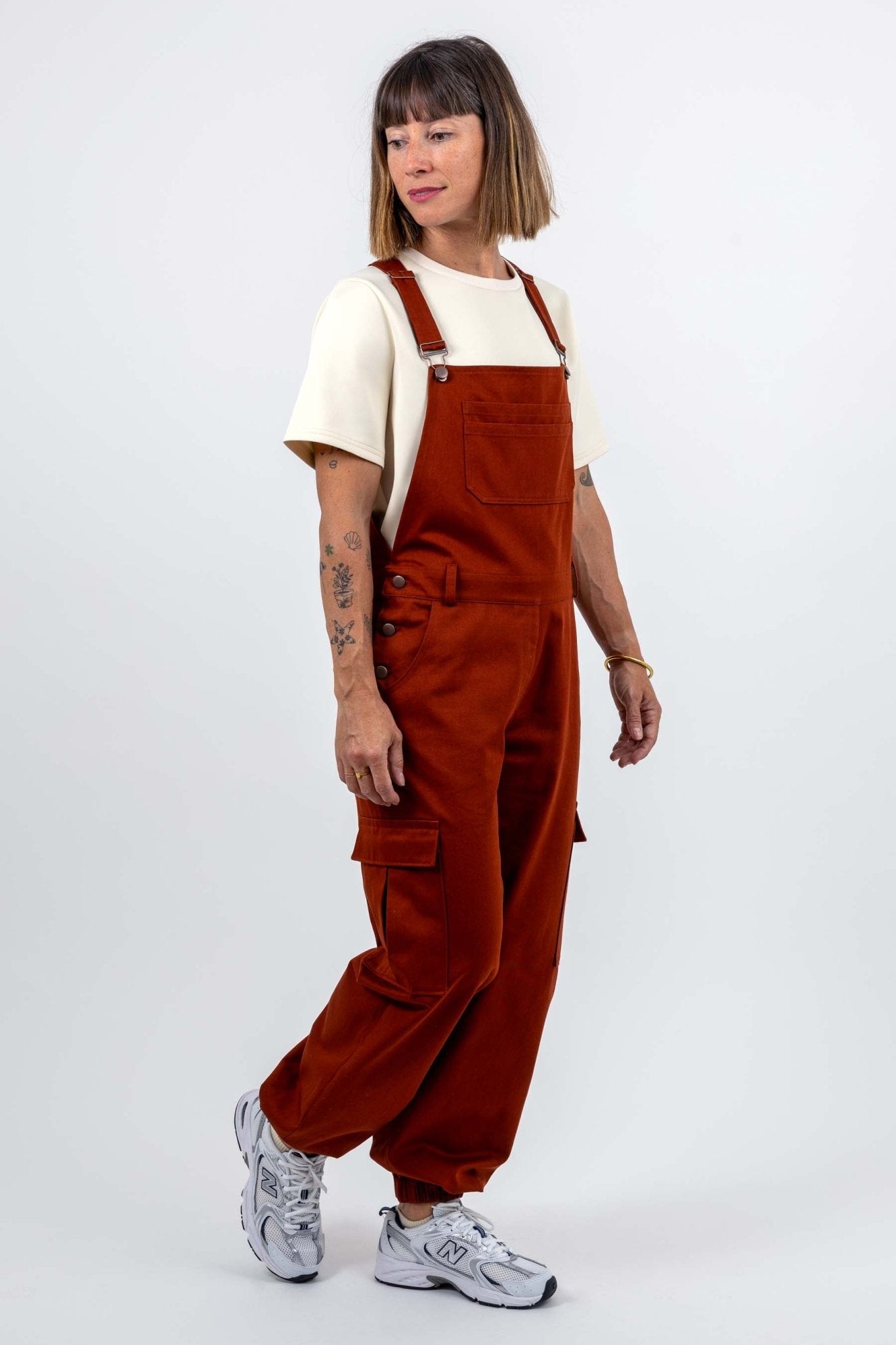 I am DIAMOND - Overalls Pattern - I AM PATTERNS - Simplifi Fabric