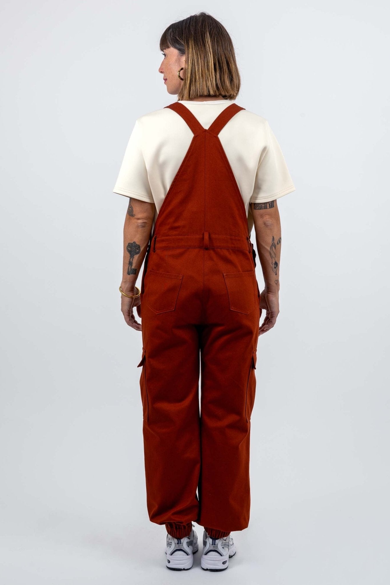 I am DIAMOND - Overalls Pattern - I AM PATTERNS - Simplifi Fabric