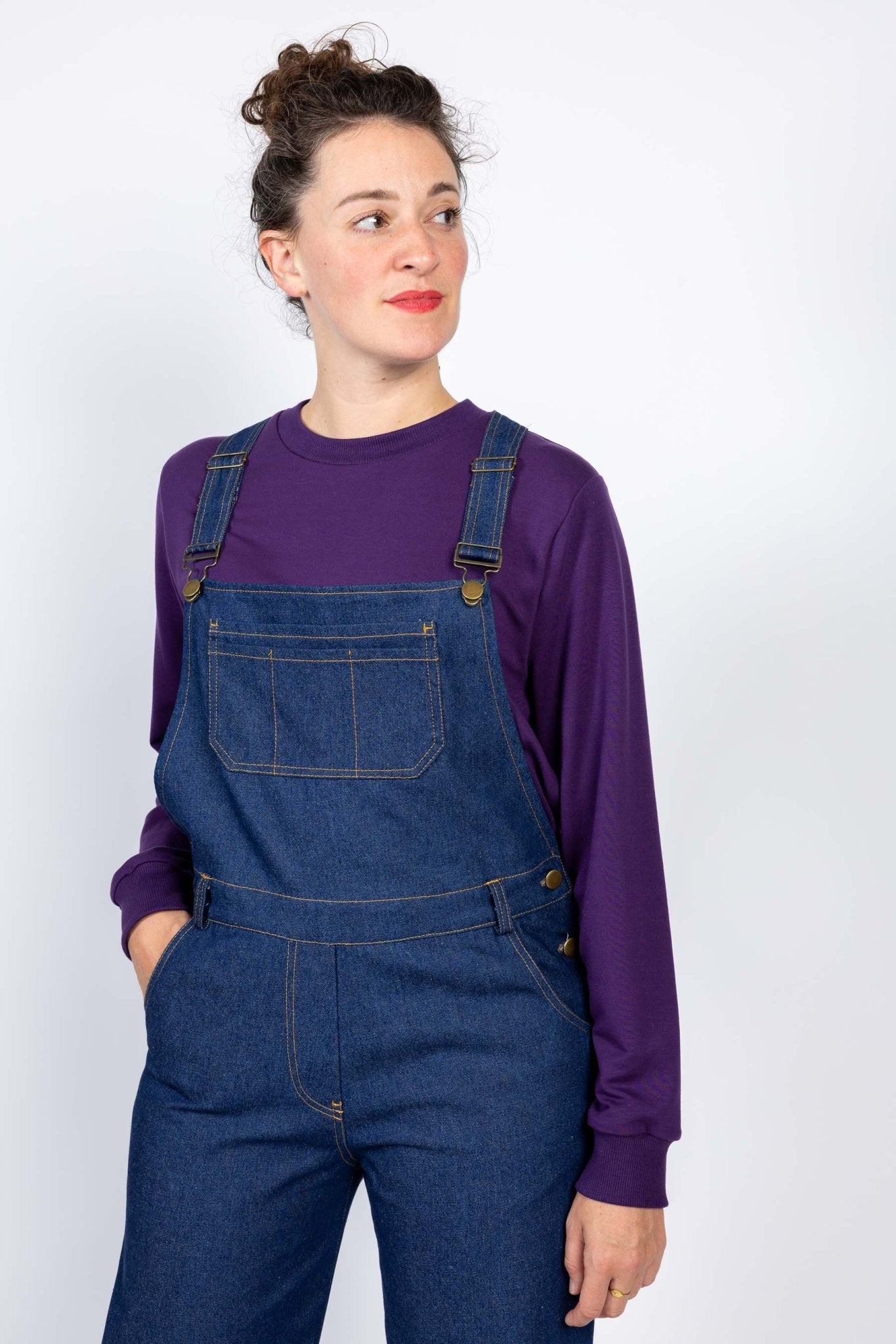 I am DIAMOND - Overalls Pattern - I AM PATTERNS - Simplifi Fabric