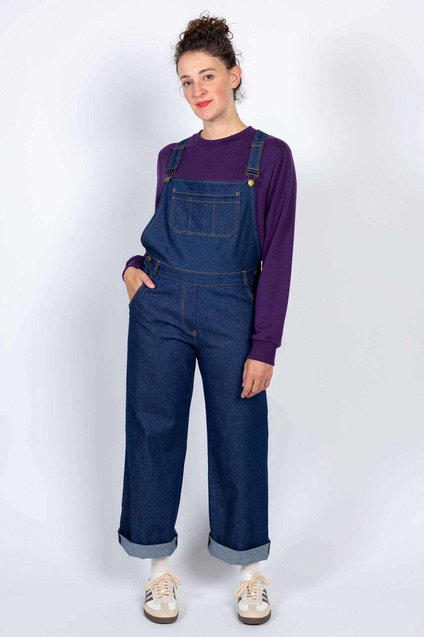 I am DIAMOND - Overalls Pattern - I AM PATTERNS - Simplifi Fabric