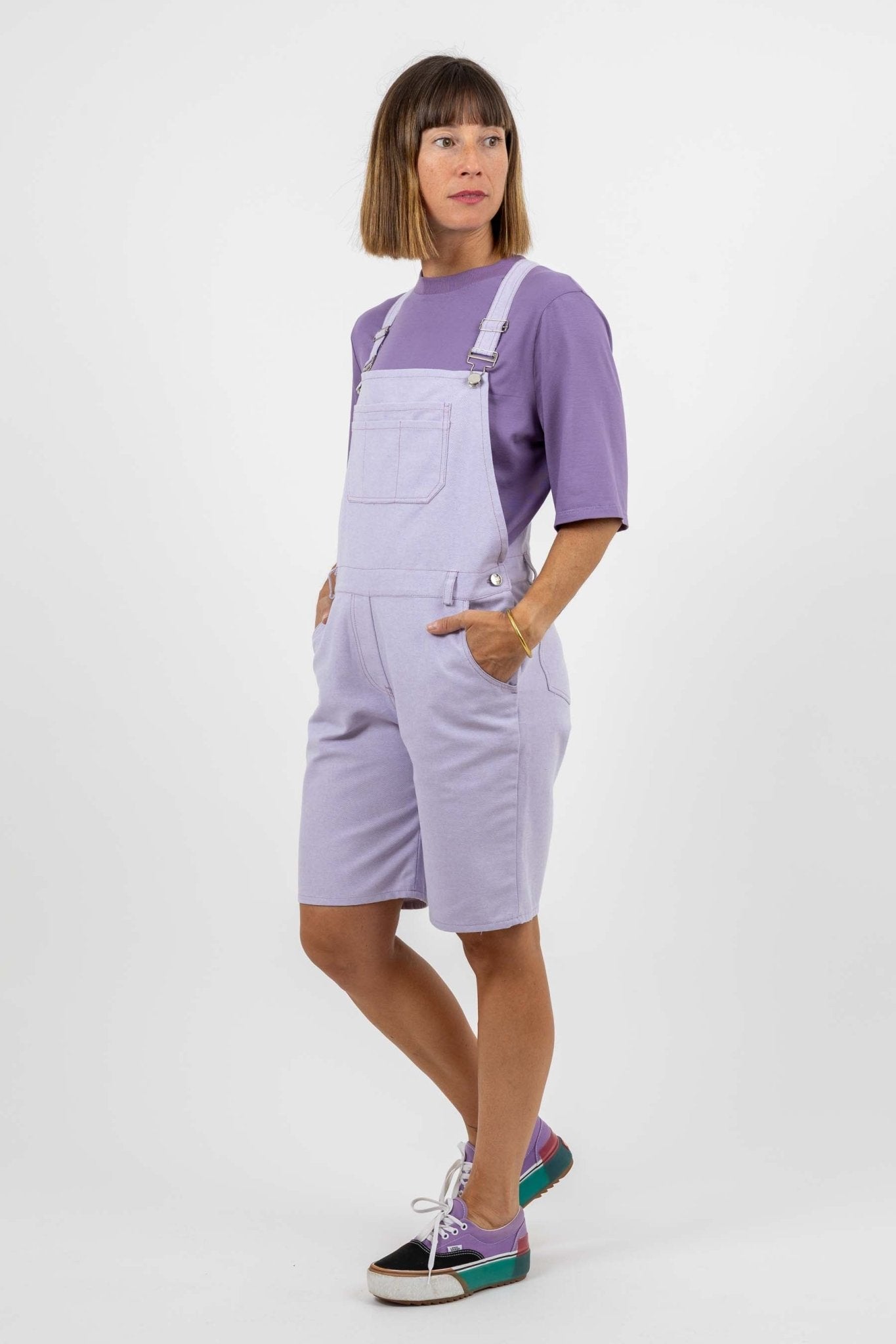 I am DIAMOND - Overalls Pattern - I AM PATTERNS - Simplifi Fabric