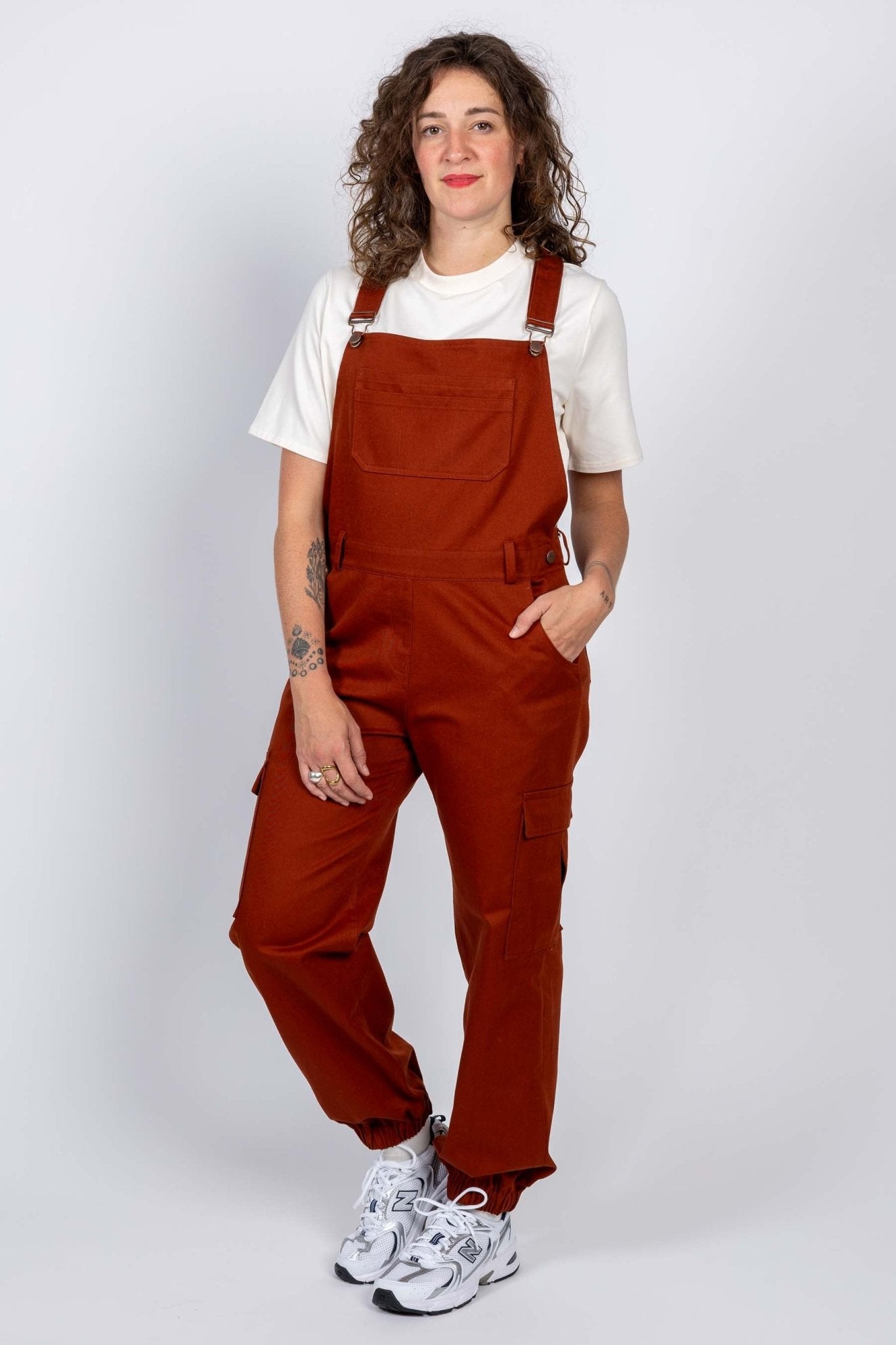 I am DIAMOND - Overalls Pattern - I AM PATTERNS - Simplifi Fabric